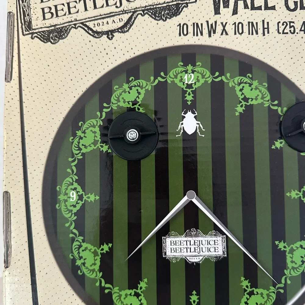🆕Beetlejuice Wall Clock